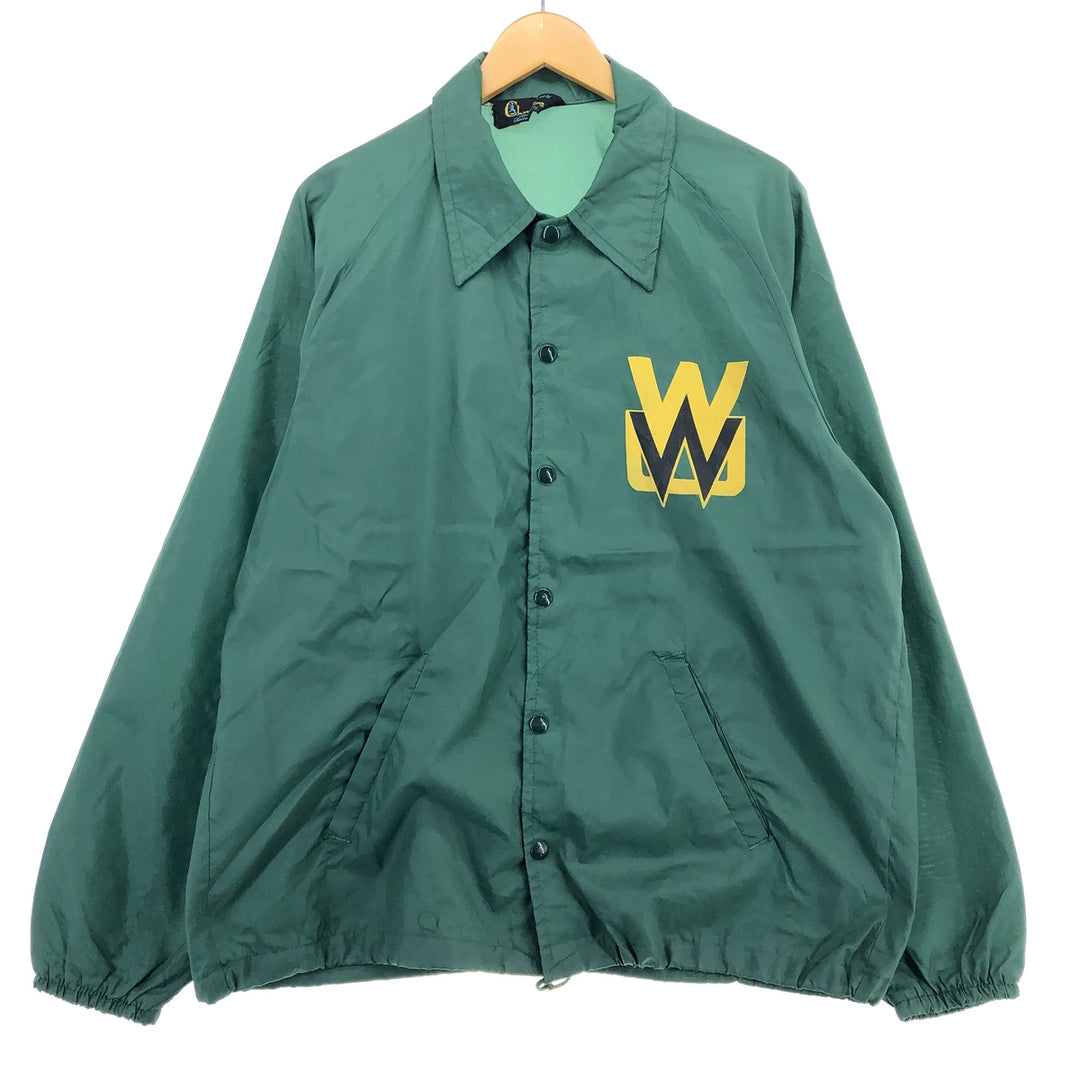 70'S Champion Runner's Tag Back Print Coach Jacket Men's L Vintage /eaa465236