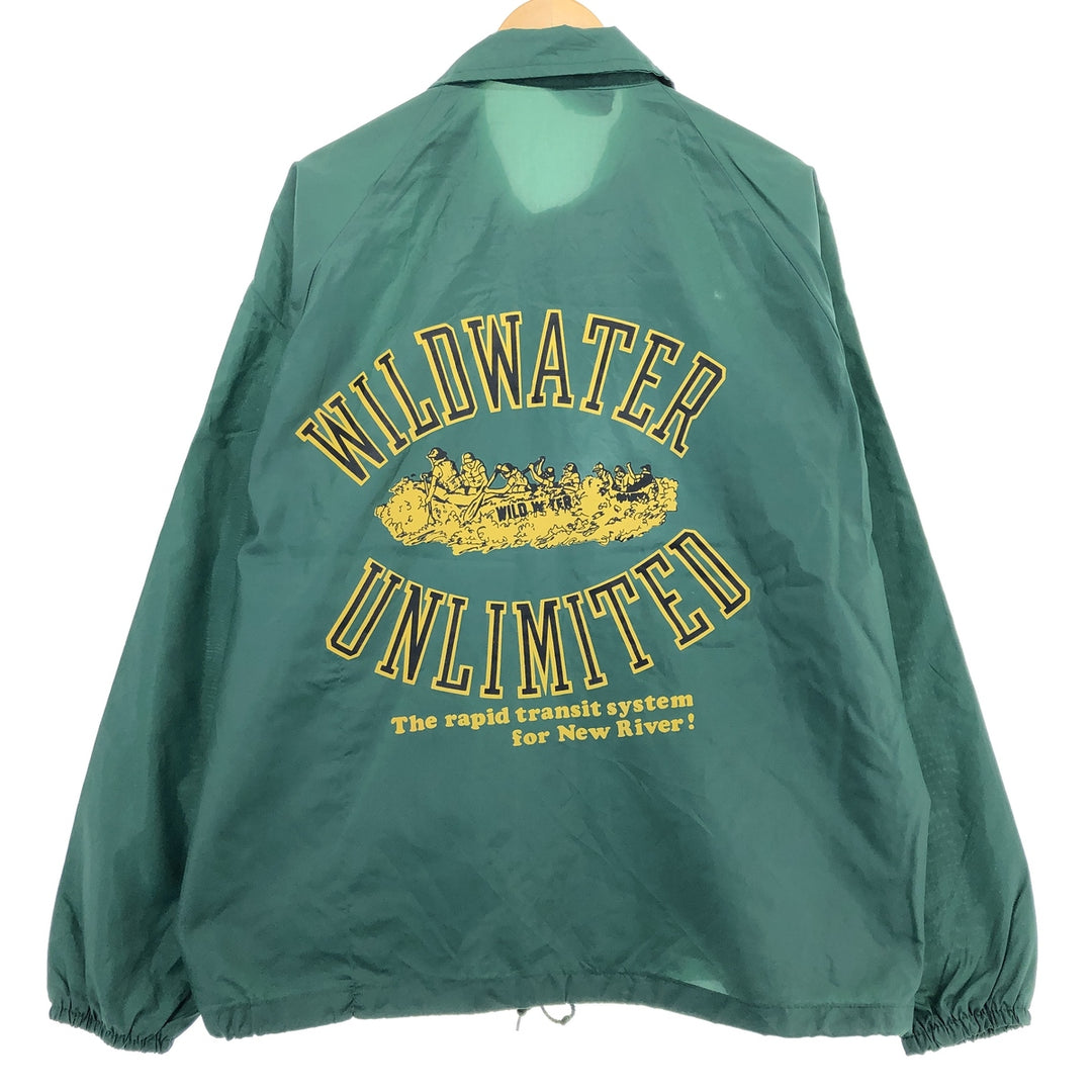 70'S Champion Runner's Tag Back Print Coach Jacket Men's L Vintage /eaa465236