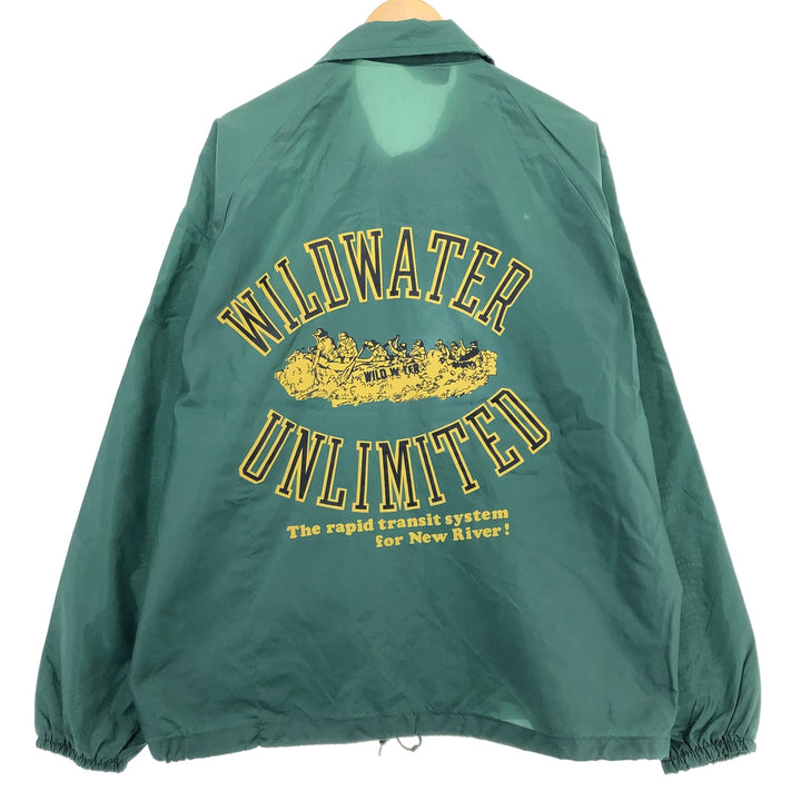 70'S Champion Runner's Tag Back Print Coach Jacket Men's L Vintage /eaa465236