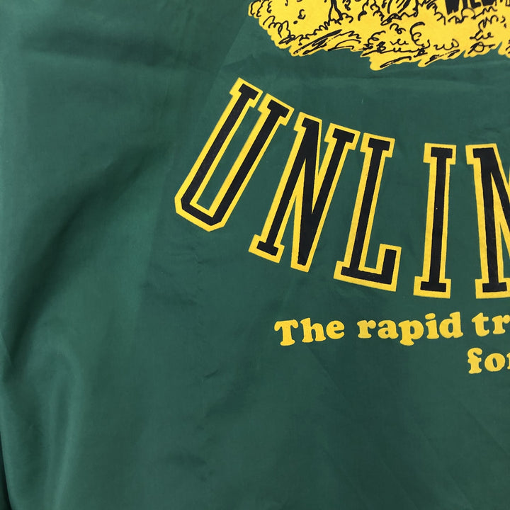 70'S Champion Runner's Tag Back Print Coach Jacket Men's L Vintage /eaa465236