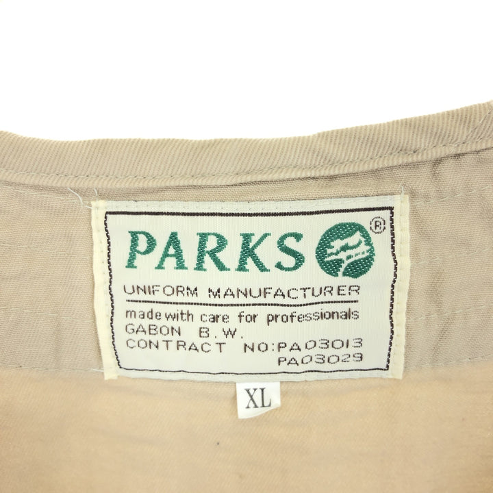 PARKS Back Print Fishing Vest Men's XL /eaa465279