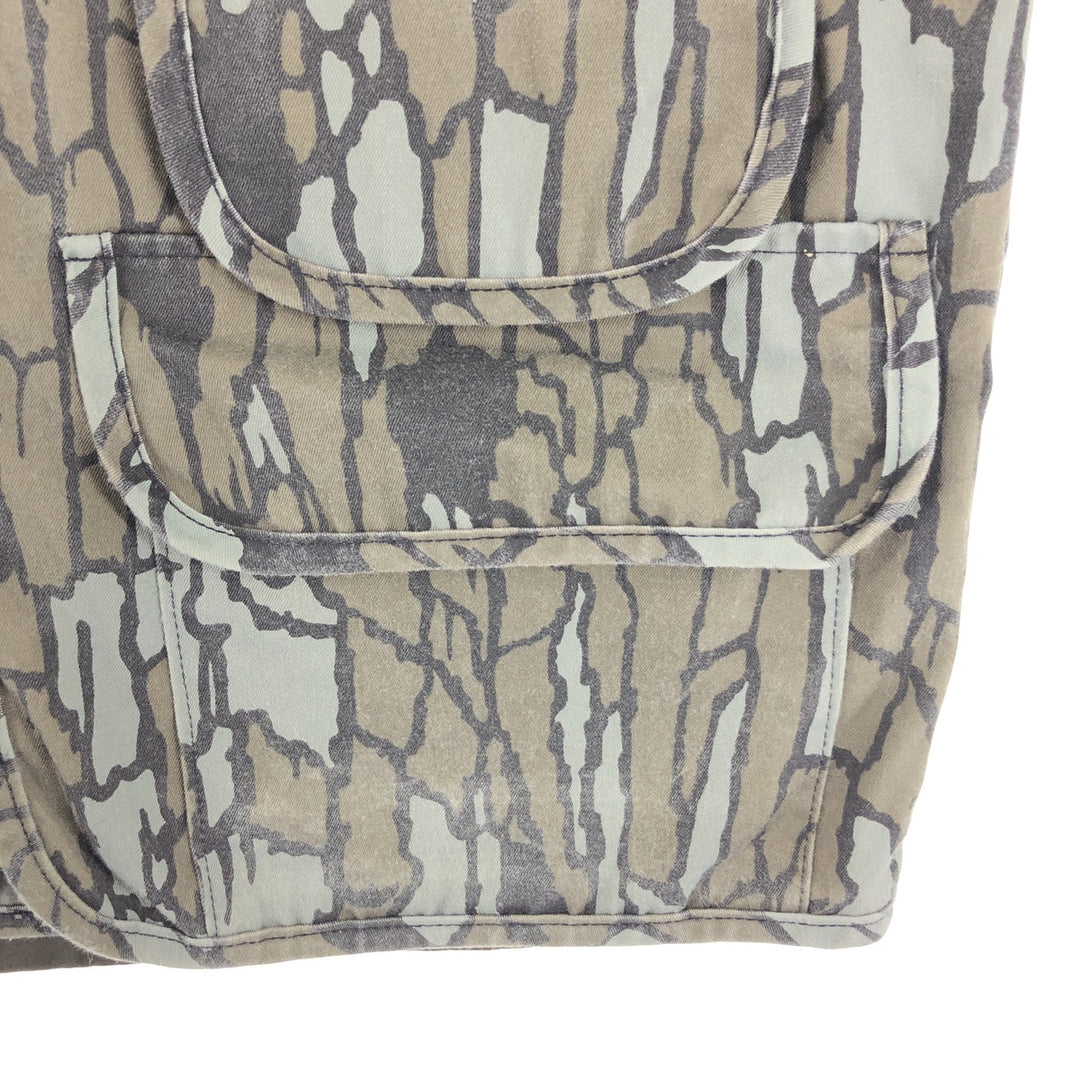 80'S SAFTBAK Camouflage Pattern Trevor Camo Hunting Vest Made in USA Men's XL Vintage /eaa465281