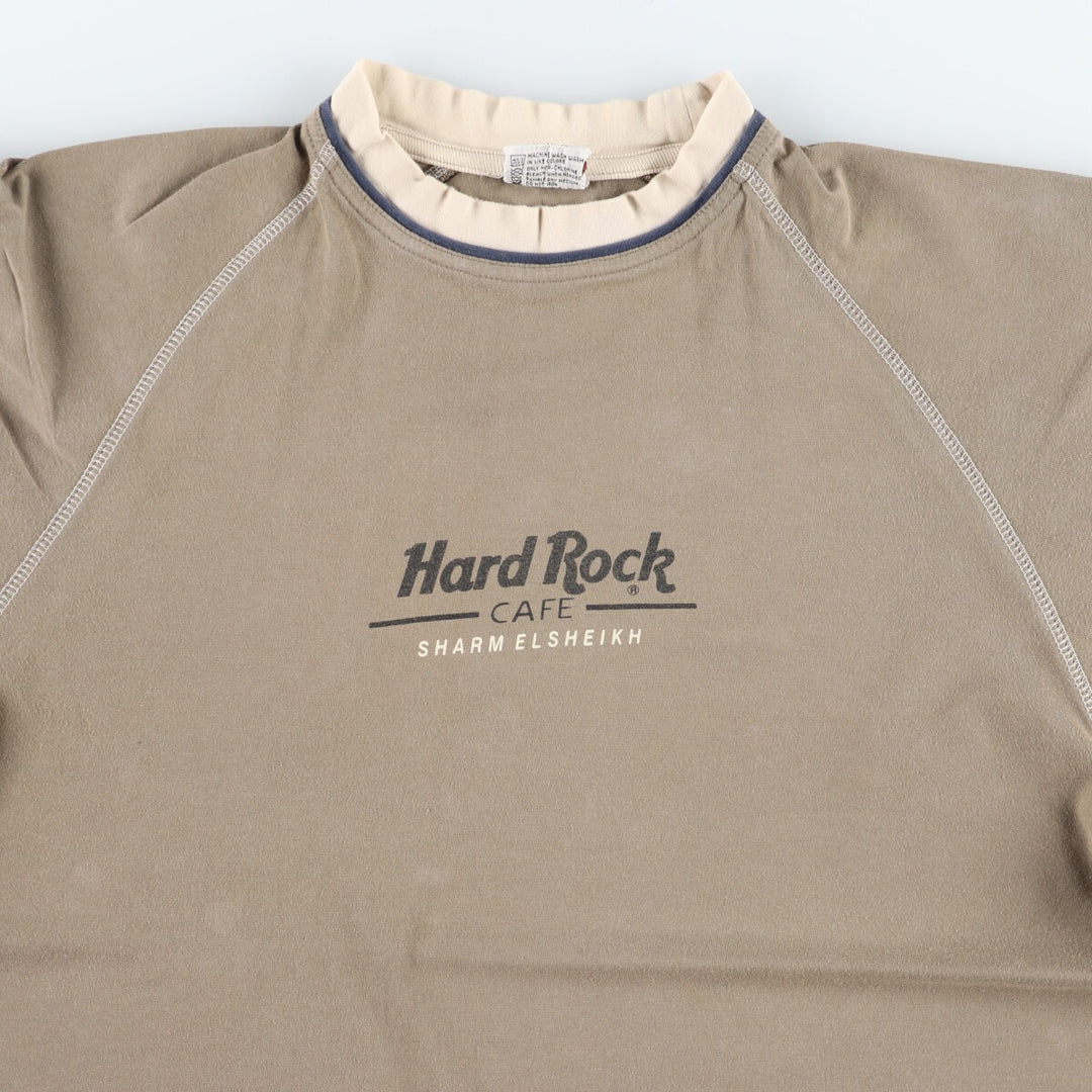 HARD ROCK CAFE Hard Rock Cafe Print Advertising T-shirt Men's L /eaa465303