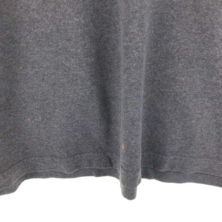 Carhartt ORIGINAL FIT Plain Pocket Long T-Shirt, Men's XL cotton Charcoal Vintage Second Hand