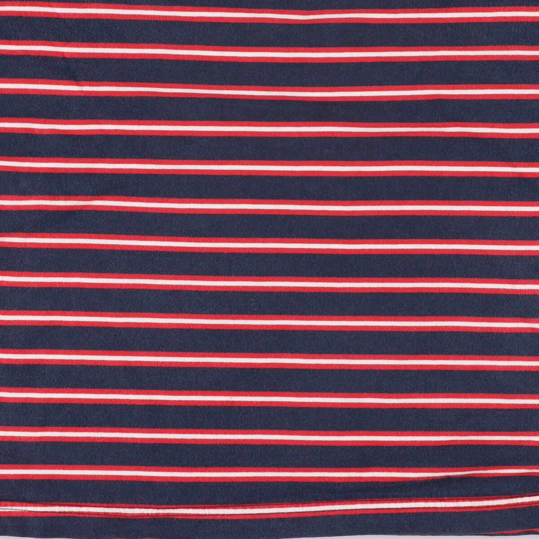 90s~ Tommy Hilfiger TOMMY HILFIGER JEANS Striped Pattern V-neck Long T-shirt Long T Men's L Vintage / eaa465406