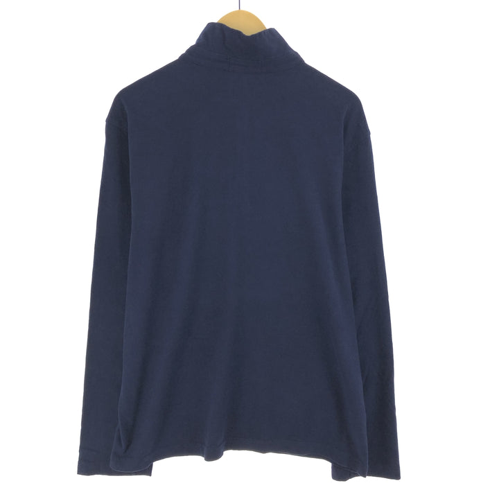 Ralph Lauren POLO by Ralph Lauren Half-button high-neck long T-shirt Long T Men's XL /eaa465412