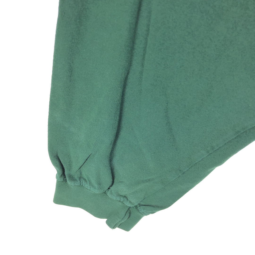 90'S Eddie Bauer Long Sleeve T-Shirt, Made in USA, Men's XL, Vintage cotton Green type dark green Vintage Second Hand