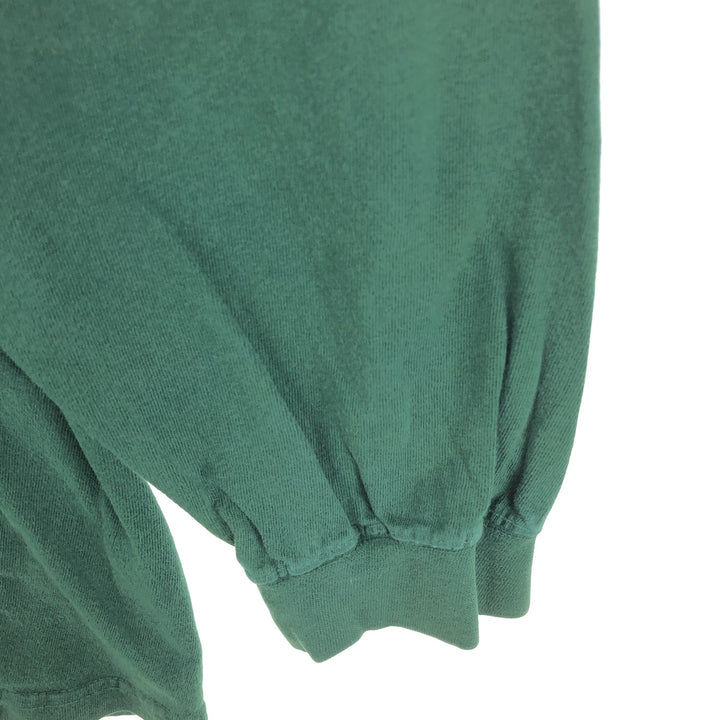 90'S Eddie Bauer Long Sleeve T-Shirt, Made in USA, Men's XL, Vintage cotton Green type dark green Vintage Second Hand