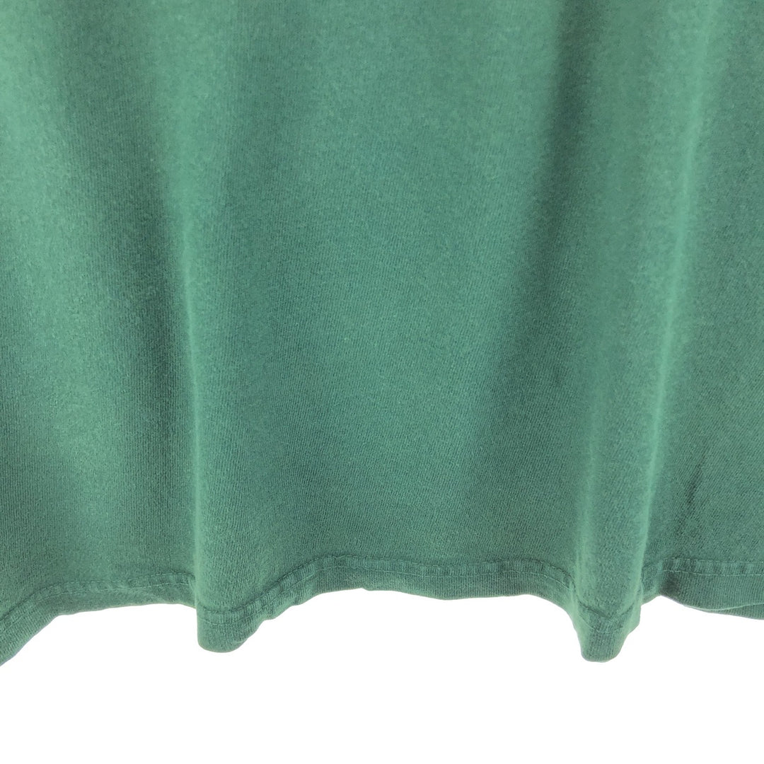 90'S Eddie Bauer Long Sleeve T-Shirt, Made in USA, Men's XL, Vintage cotton Green type dark green Vintage Second Hand