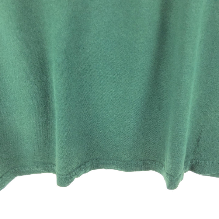 90'S Eddie Bauer Long Sleeve T-Shirt, Made in USA, Men's XL, Vintage cotton Green type dark green Vintage Second Hand