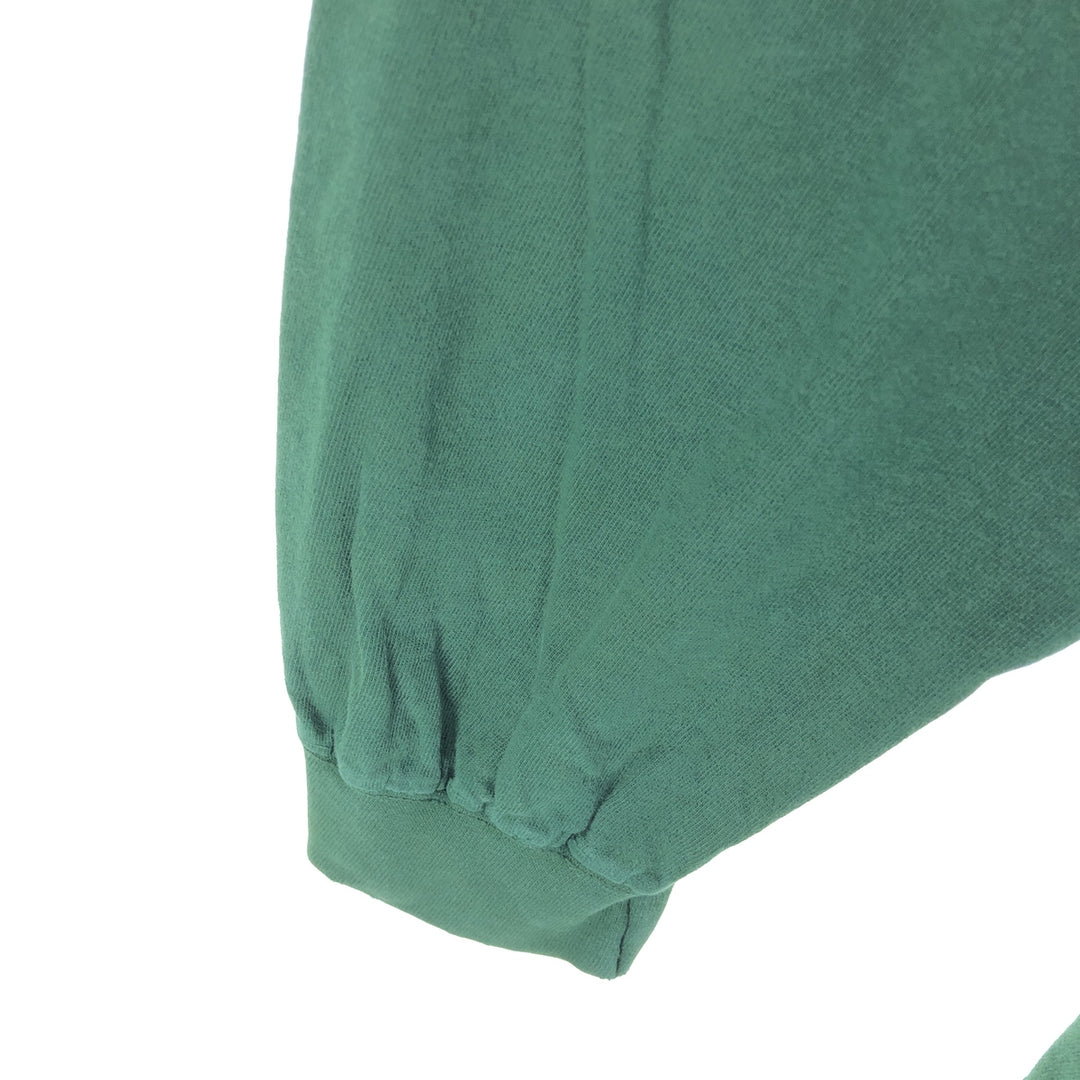 90'S Eddie Bauer Long Sleeve T-Shirt, Made in USA, Men's XL, Vintage cotton Green type dark green Vintage Second Hand