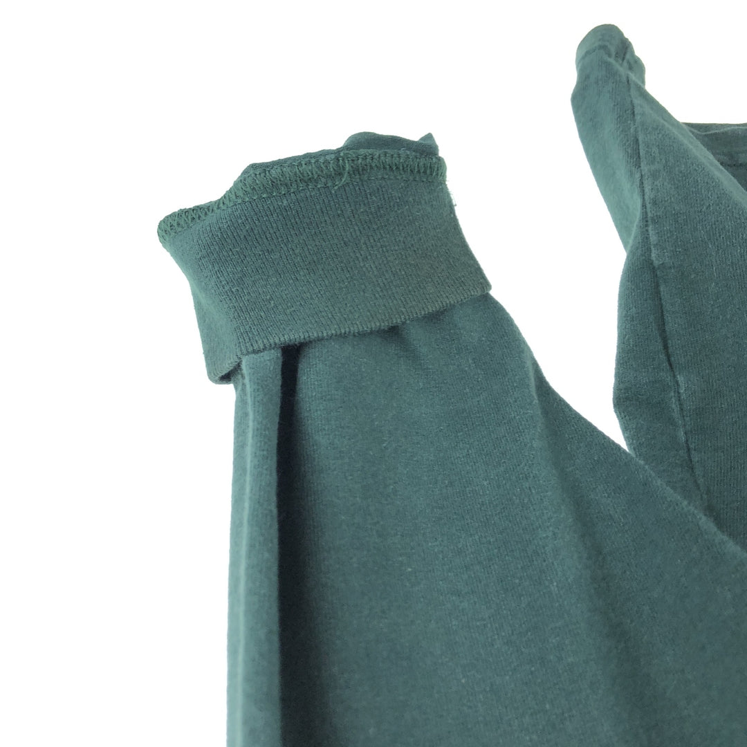 Carhartt ORIGINAL FIT Plain Pocket Long T-Shirt, Men's L cotton green type Vintage Second Hand