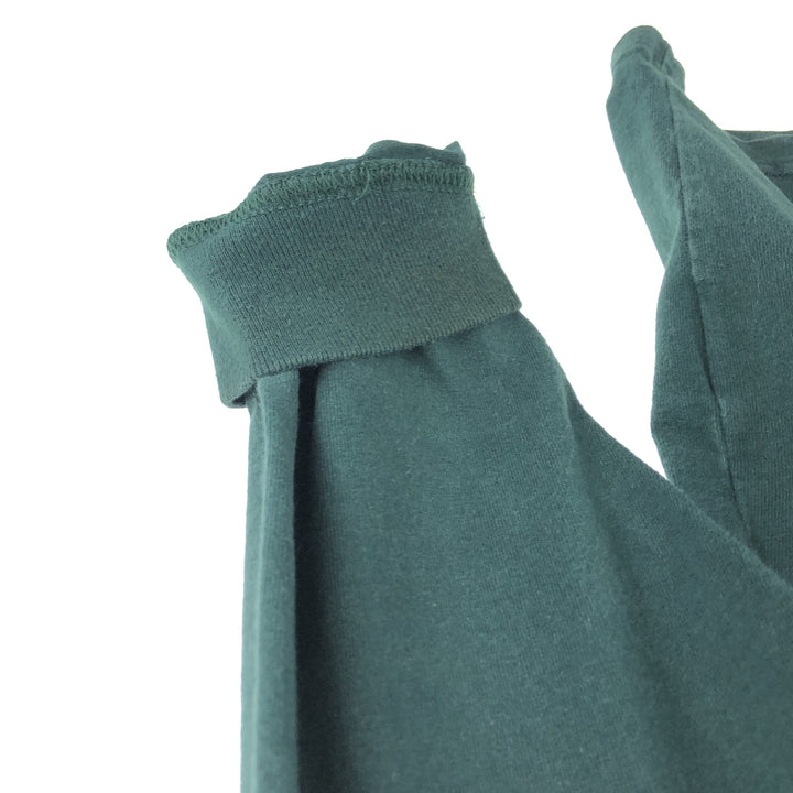 Carhartt ORIGINAL FIT Plain Pocket Long T-Shirt, Men's L cotton green type Vintage Second Hand