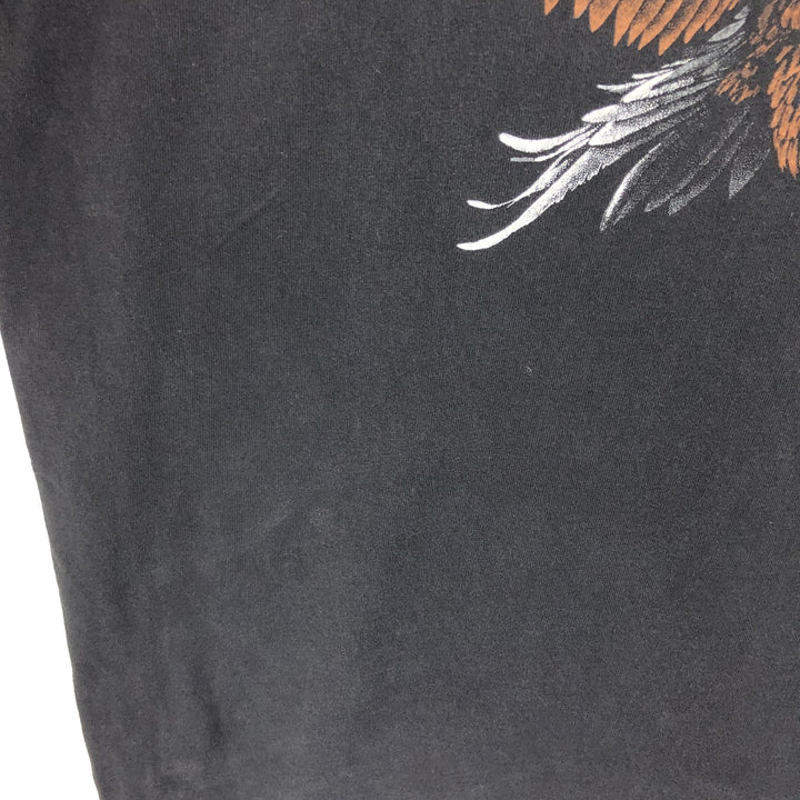 90s~ TULTEX Eagle Pattern Animal T-shirt Men's XL equivalent Vintage /eaa465429