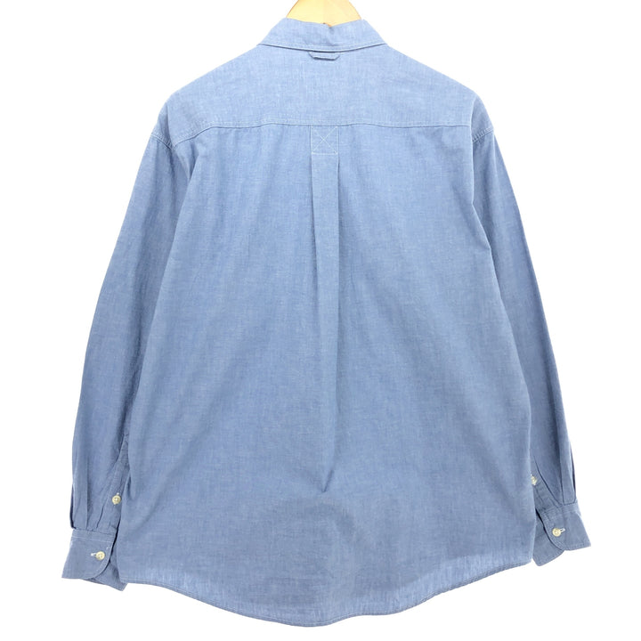 90'S Timberland WEATHERGEAR Long Sleeve Denim Shirt Men's Medium Vintage /eaa465460