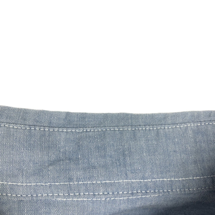 90'S Timberland WEATHERGEAR Long Sleeve Denim Shirt Men's Medium Vintage /eaa465460