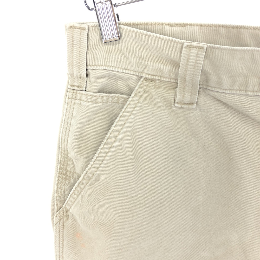 Carhartt Relaxed Fit Chino Painter Shorts, Men's, W34 cotton white type Vintage Second Hand