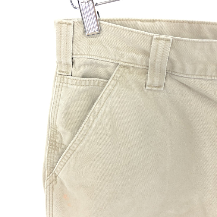 Carhartt Relaxed Fit Chino Painter Shorts, Men's, W34 cotton white type Vintage Second Hand