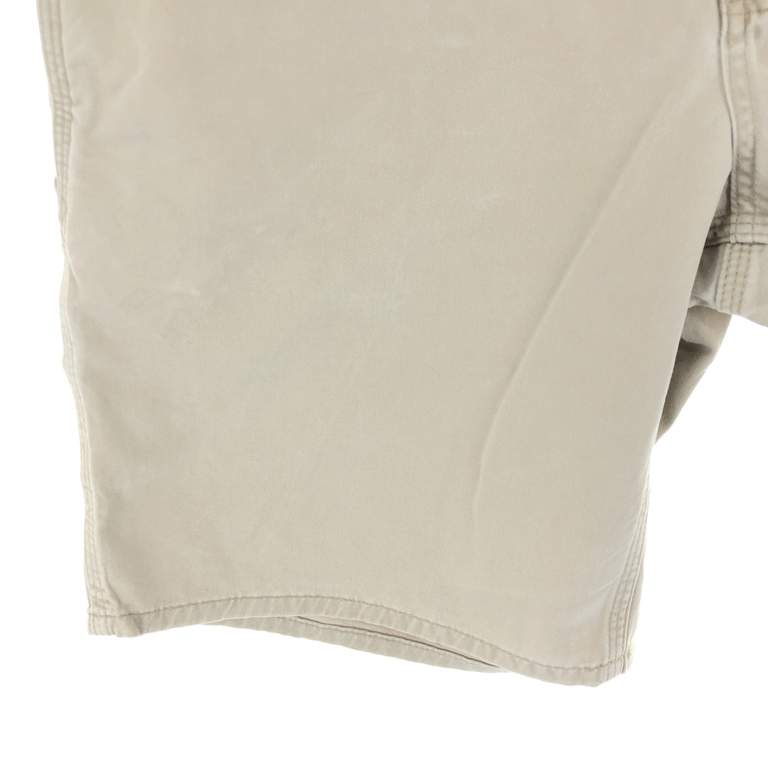 Carhartt Relaxed Fit Chino Painter Shorts, Men's, W34 cotton white type Vintage Second Hand