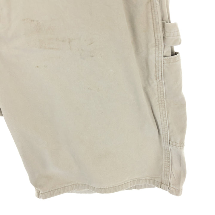 Carhartt Relaxed Fit Chino Painter Shorts, Men's, W34 cotton white type Vintage Second Hand
