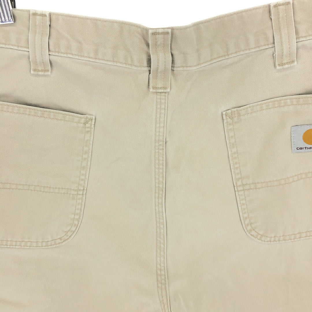 Carhartt Relaxed Fit Chino Painter Shorts, Men's, W34 cotton white type Vintage Second Hand