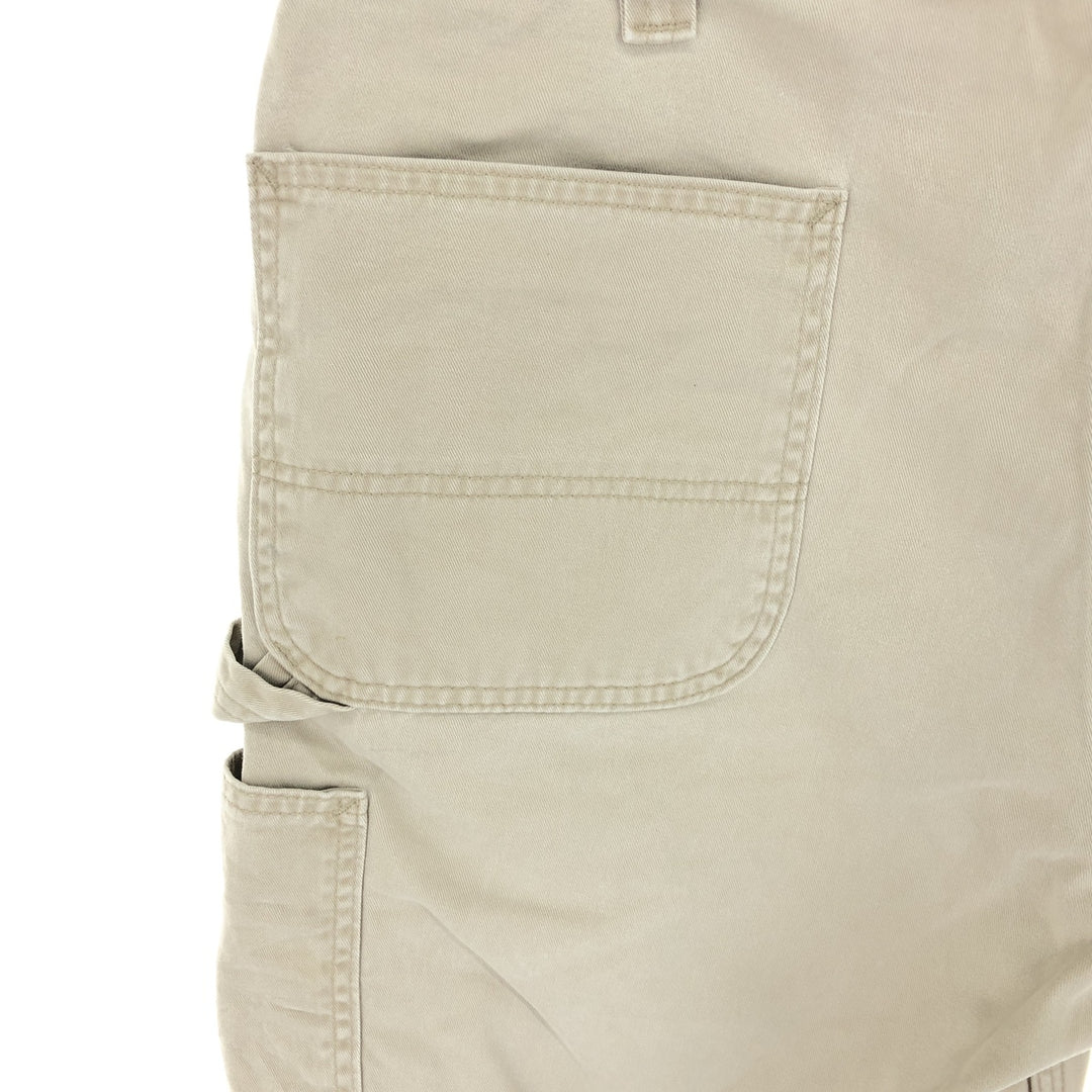 Carhartt Relaxed Fit Chino Painter Shorts, Men's, W34 cotton white type Vintage Second Hand