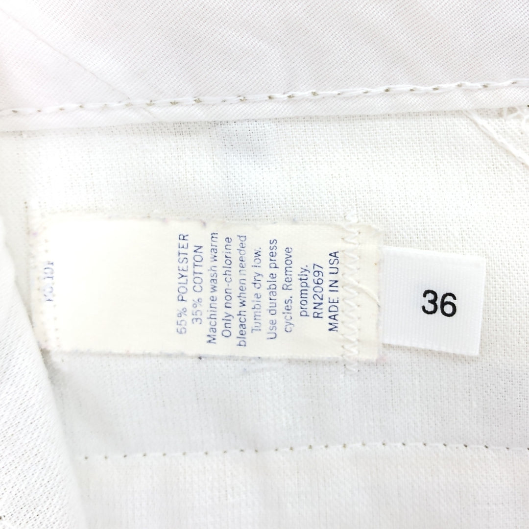 90'S Dickies Chino Shorts Shorts Made in USA Men's W35 Vintage polyester Beige type Vintage Second Hand