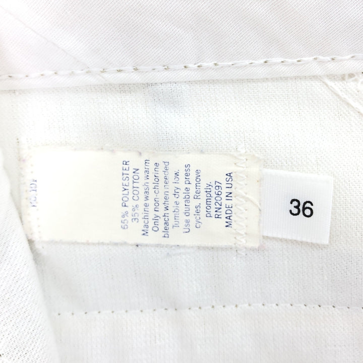 90'S Dickies Chino Shorts Shorts Made in USA Men's W35 Vintage polyester Beige type Vintage Second Hand