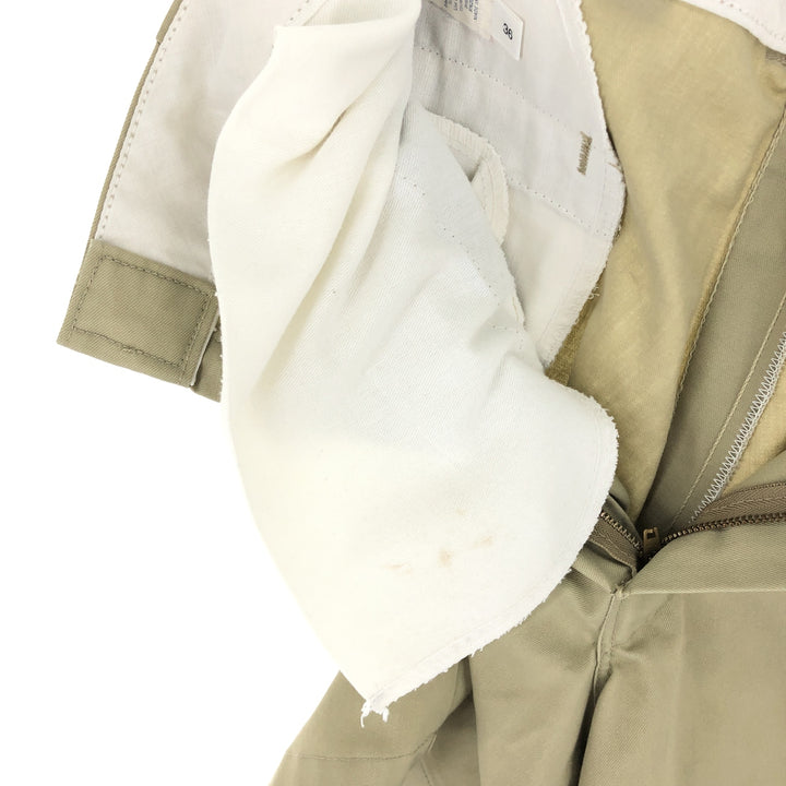 90'S Dickies Chino Shorts Shorts Made in USA Men's W35 Vintage polyester Beige type Vintage Second Hand