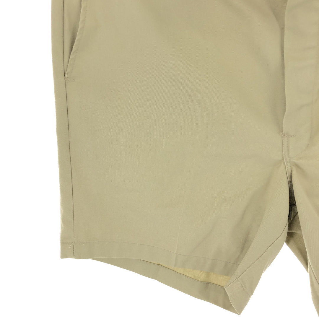 90'S Dickies Chino Shorts Shorts Made in USA Men's W35 Vintage polyester Beige type Vintage Second Hand
