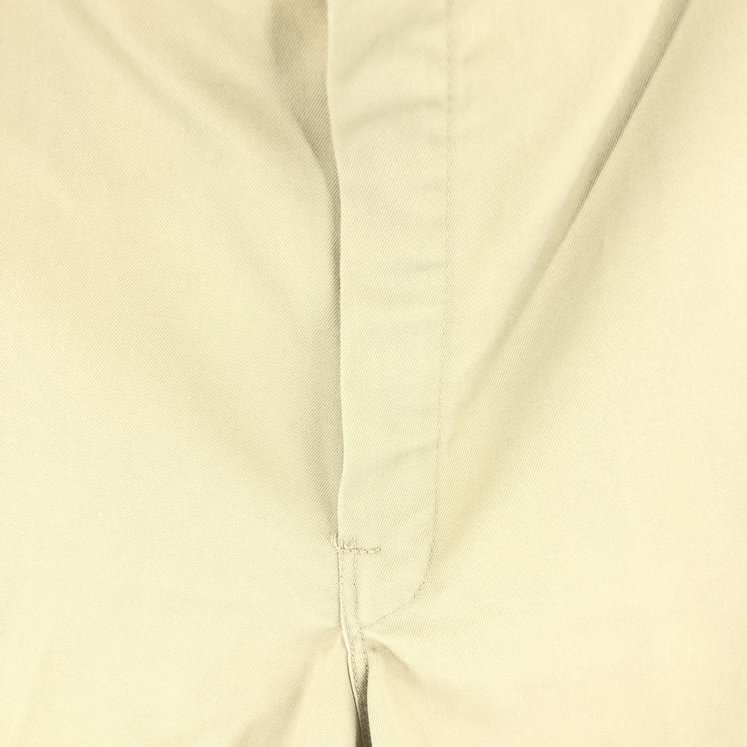 90'S Dickies Chino Shorts Shorts Made in USA Men's W35 Vintage polyester Beige type Vintage Second Hand