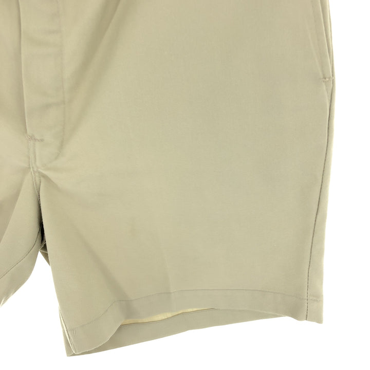 90'S Dickies Chino Shorts Shorts Made in USA Men's W35 Vintage polyester Beige type Vintage Second Hand