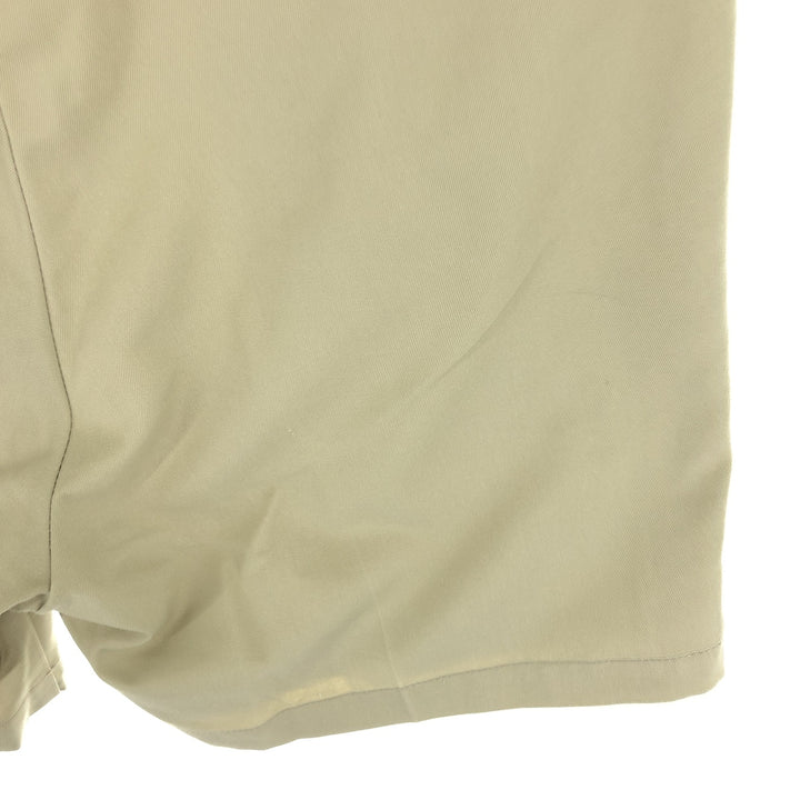 90'S Dickies Chino Shorts Shorts Made in USA Men's W35 Vintage polyester Beige type Vintage Second Hand