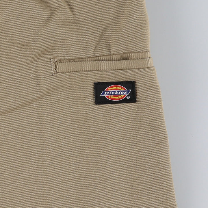 Dickies Loose Fit Chino Shorts, Men's, W34 polyester Beige type Vintage Second Hand