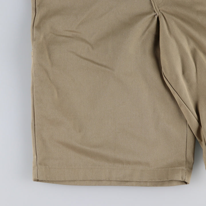 Dickies Loose Fit Chino Shorts, Men's, W34 polyester Beige type Vintage Second Hand