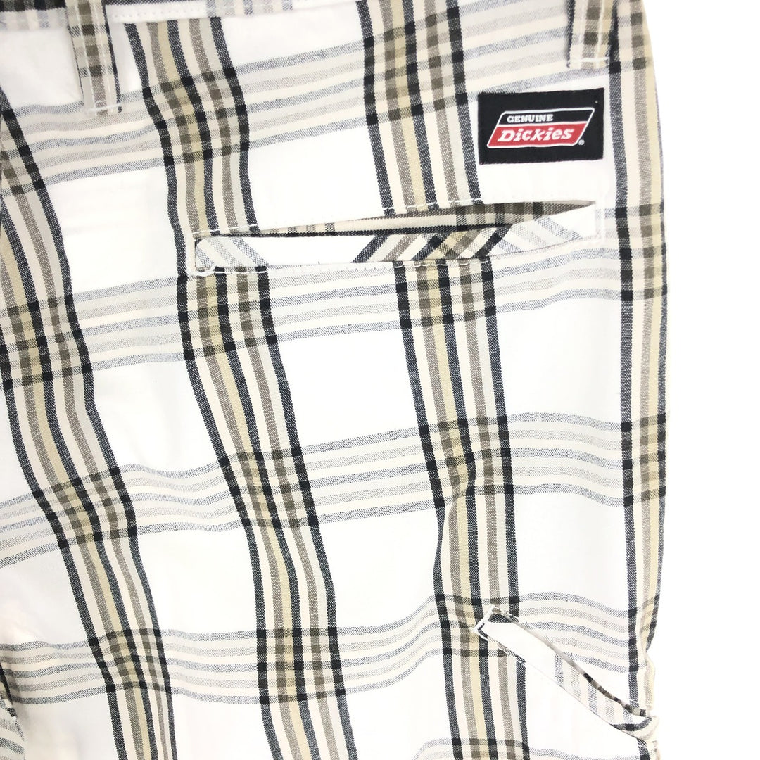 Dickies Check Pattern Work Shorts, Half Pants, Men's, W33 / eaa465485