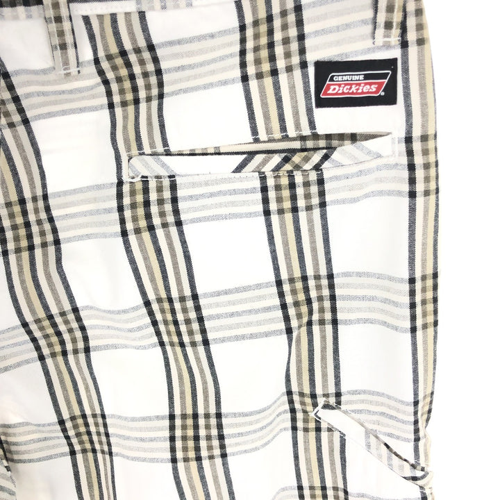 Dickies Check Pattern Work Shorts, Half Pants, Men's, W33 / eaa465485