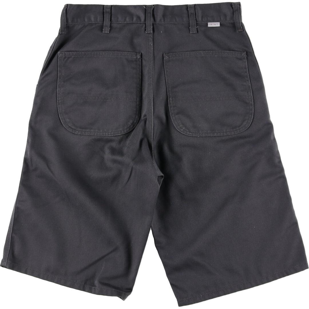 Carhartt Work Shorts, Half Pants, Men's W31 polyester Charcoal Vintage Second Hand
