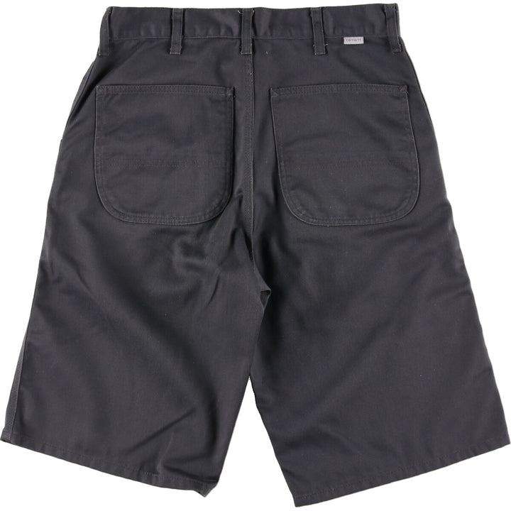 Carhartt Work Shorts, Half Pants, Men's W31 polyester Charcoal Vintage Second Hand