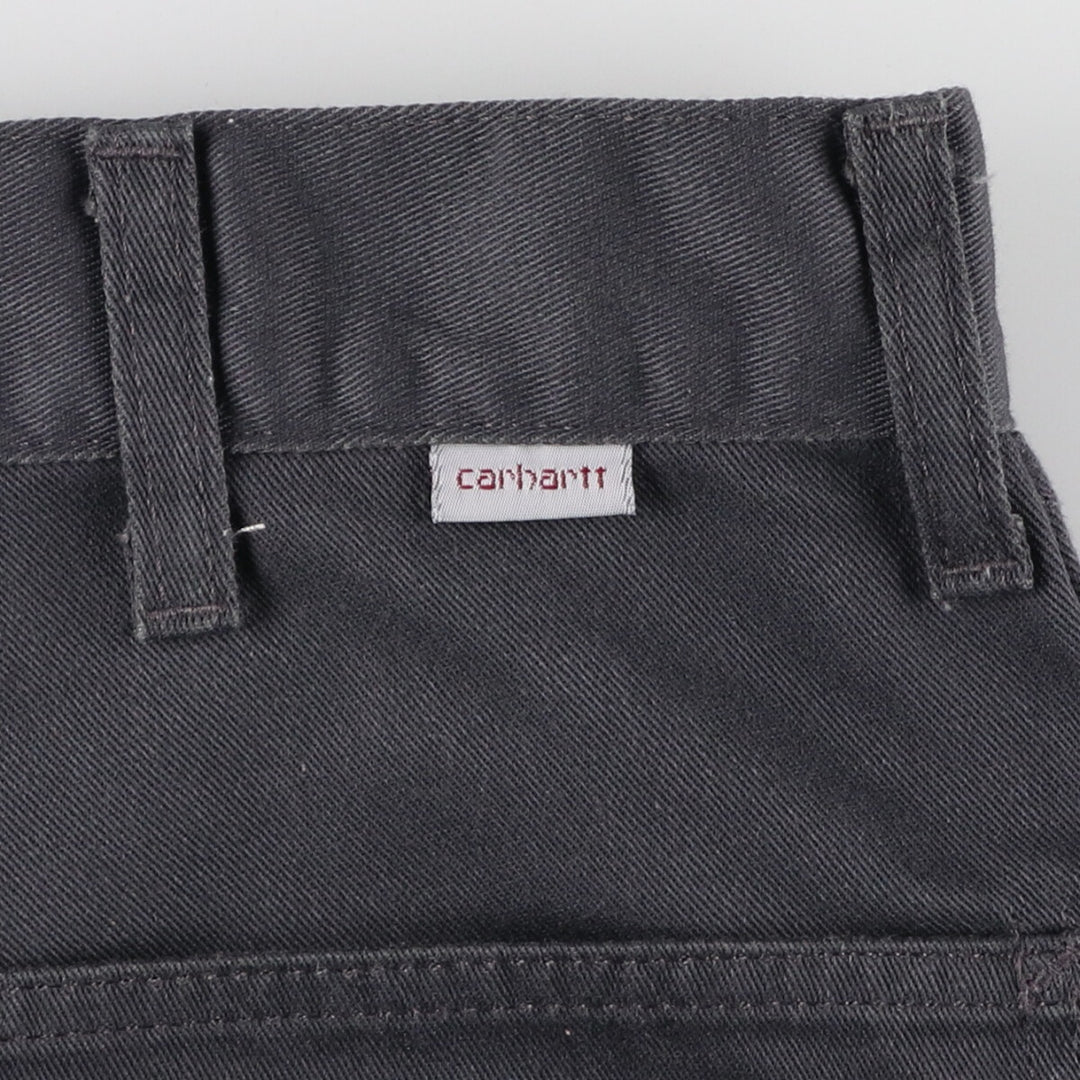 Carhartt Work Shorts, Half Pants, Men's W31 polyester Charcoal Vintage Second Hand
