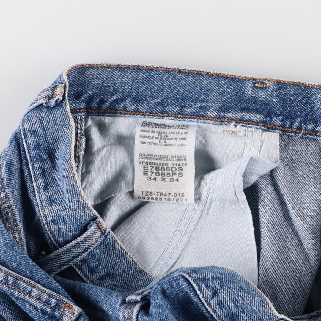 Rustler Denim Painter Pants for Men, W37 equivalent cotton blue type Vintage Second Hand