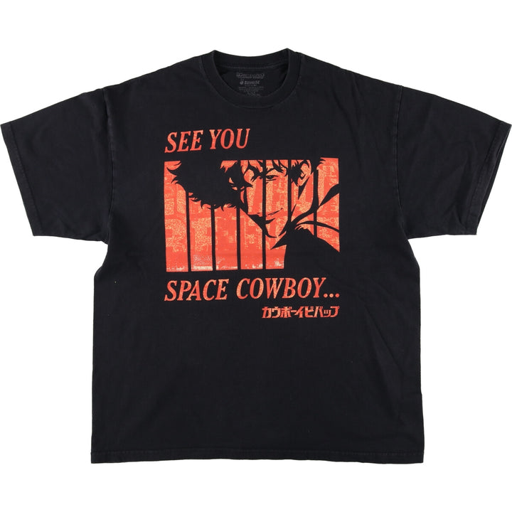 COWBOY BEBOP Cowboy Bebop character print T-shirt Men's XL /eaa465639