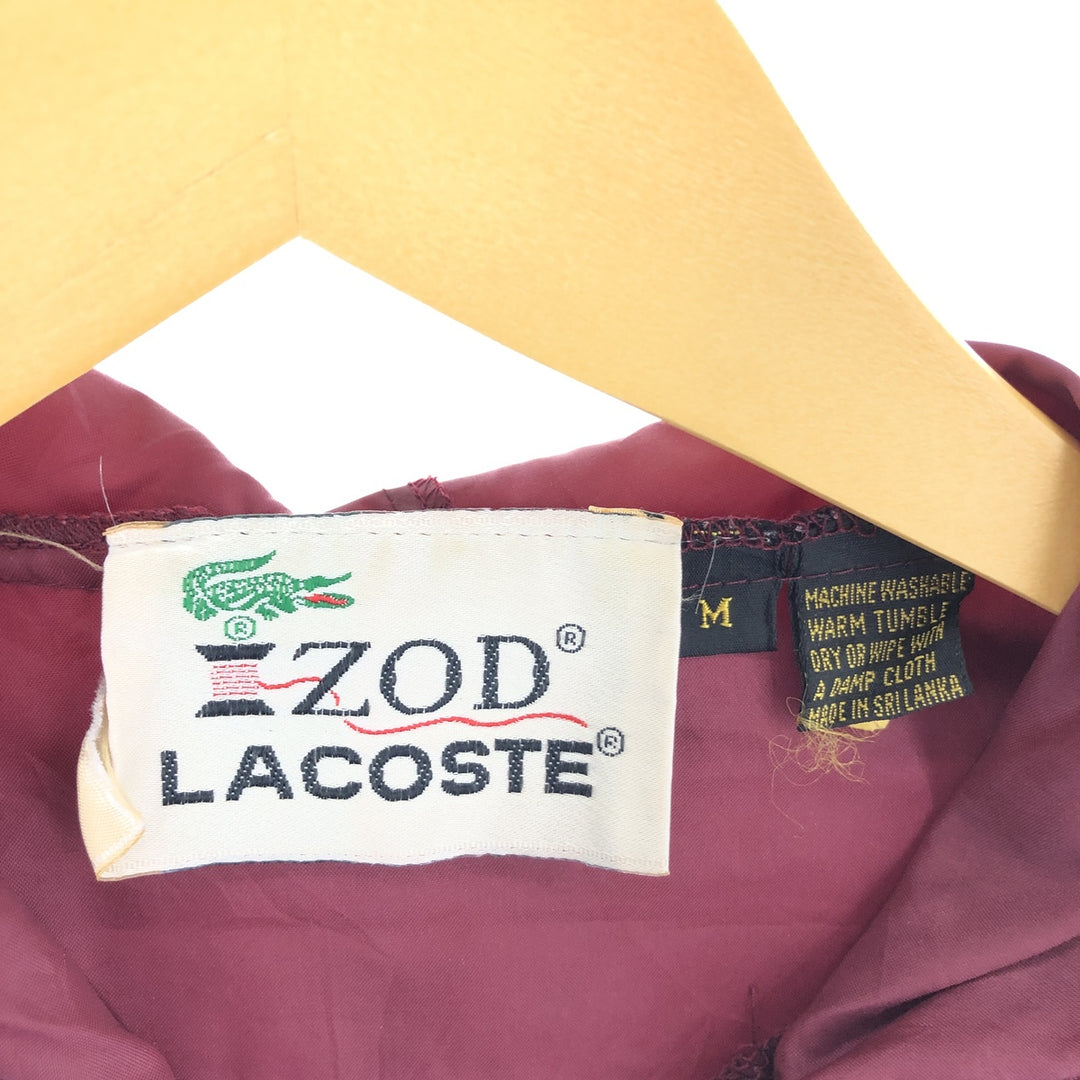 70'S Lacoste IZOD Anorak Parka Men's M Vintage /eaa465662