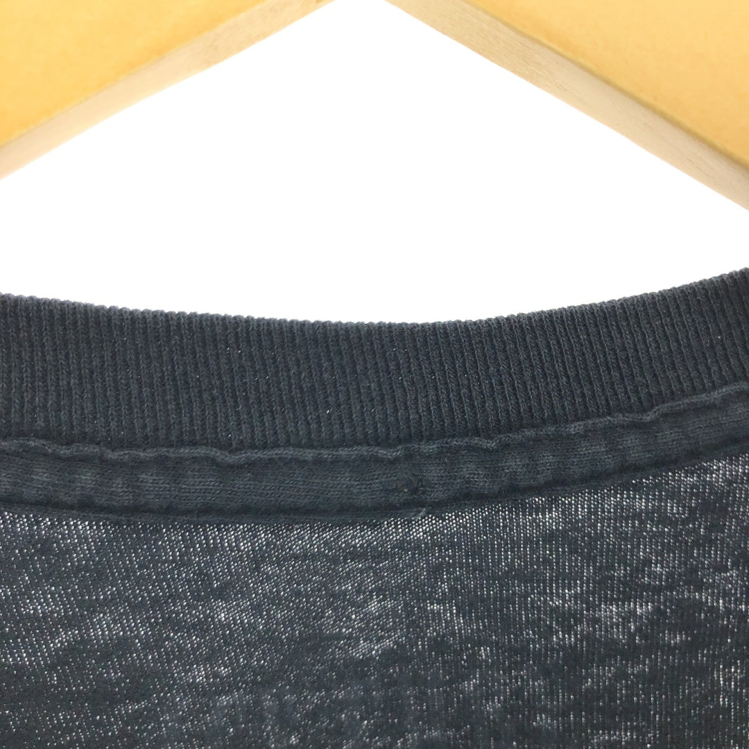 2pac Long Sleeve T-Shirt Rap Tee Men's M unclear black type Vintage Second Hand