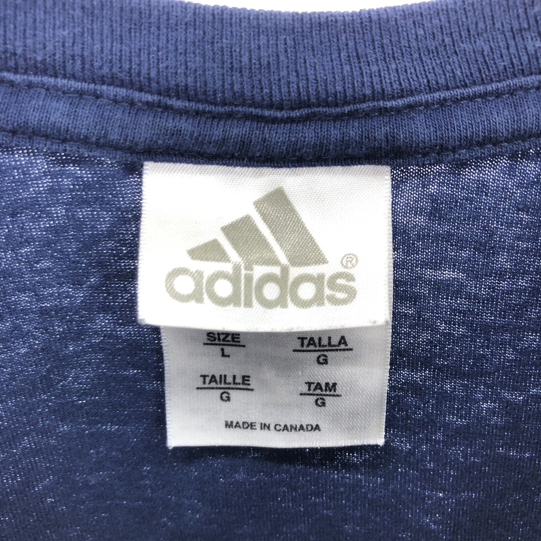 00s~ adidas long T-shirt, made in Canada, men's L /eaa465720