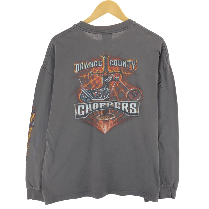 ORANGE COUNTRY CHOPPERS Long Sleeve T-Shirt Men's XL /eaa465737