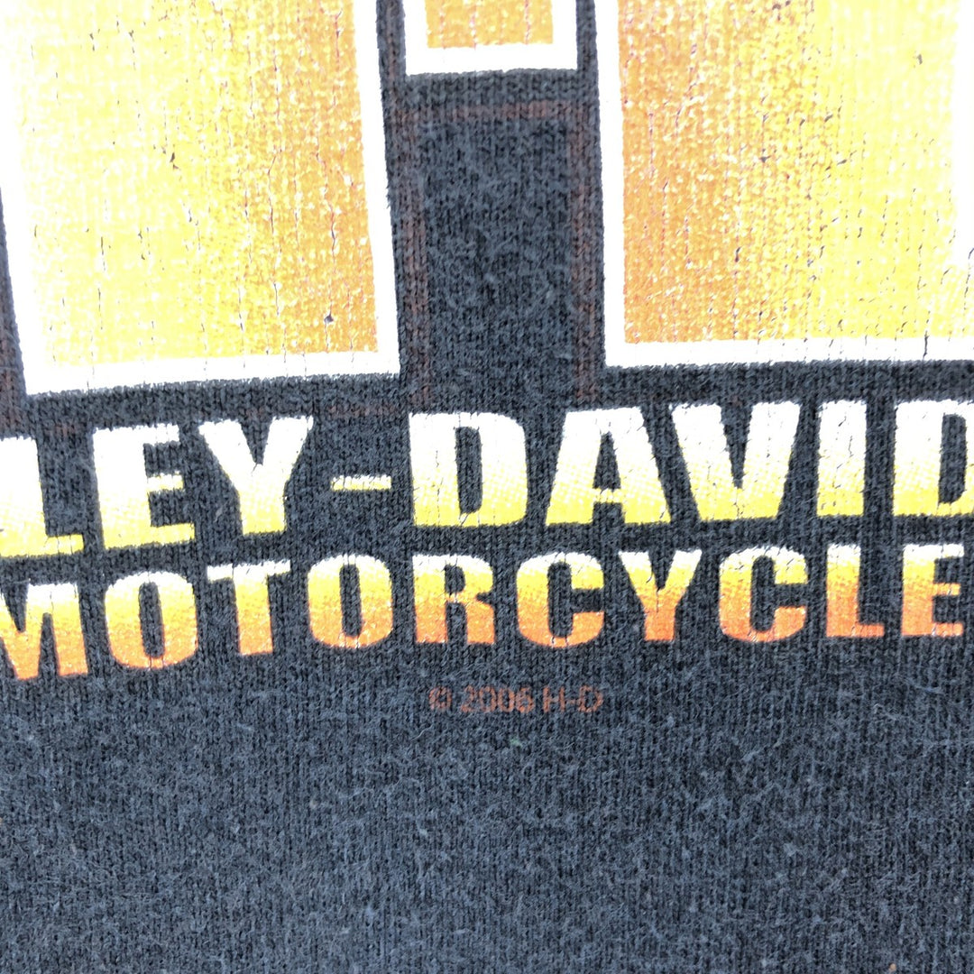 00'S Harley-Davidson Sleeveless Motorcycle Bike T-shirt Made in USA Men's L size /eaa465765