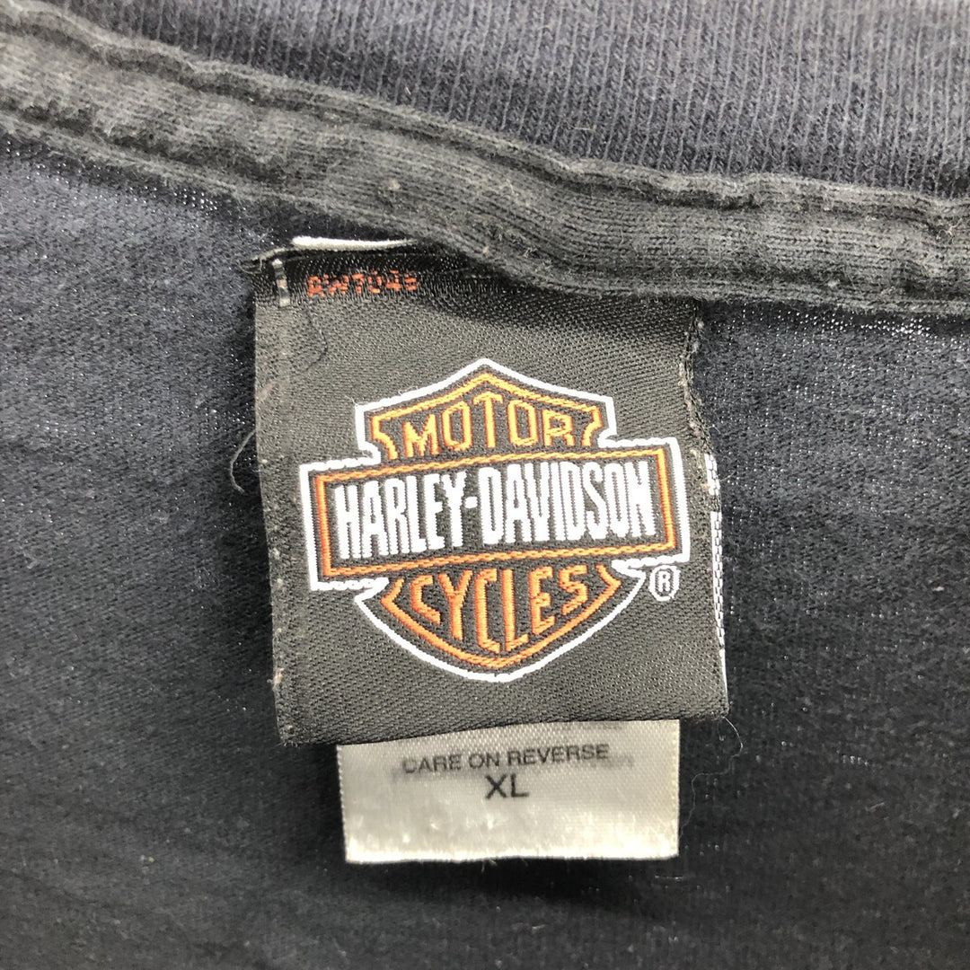 00'S Harley-Davidson Motorcycle Bike T-shirt Made in USA Men's XL /eaa465778