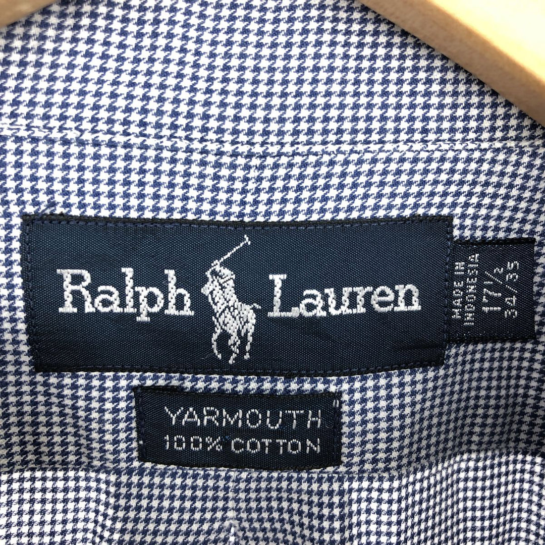 Ralph Lauren Ralph Lauren YARMOUTH Long Sleeve Button Down Check Shirt Men's XL /eaa465804