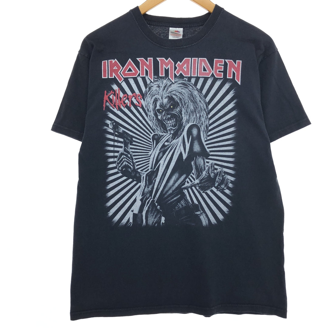 Fruit of the Loom IRON MAIDEN Band T-shirt, Band Tee, Men's M /eaa465814